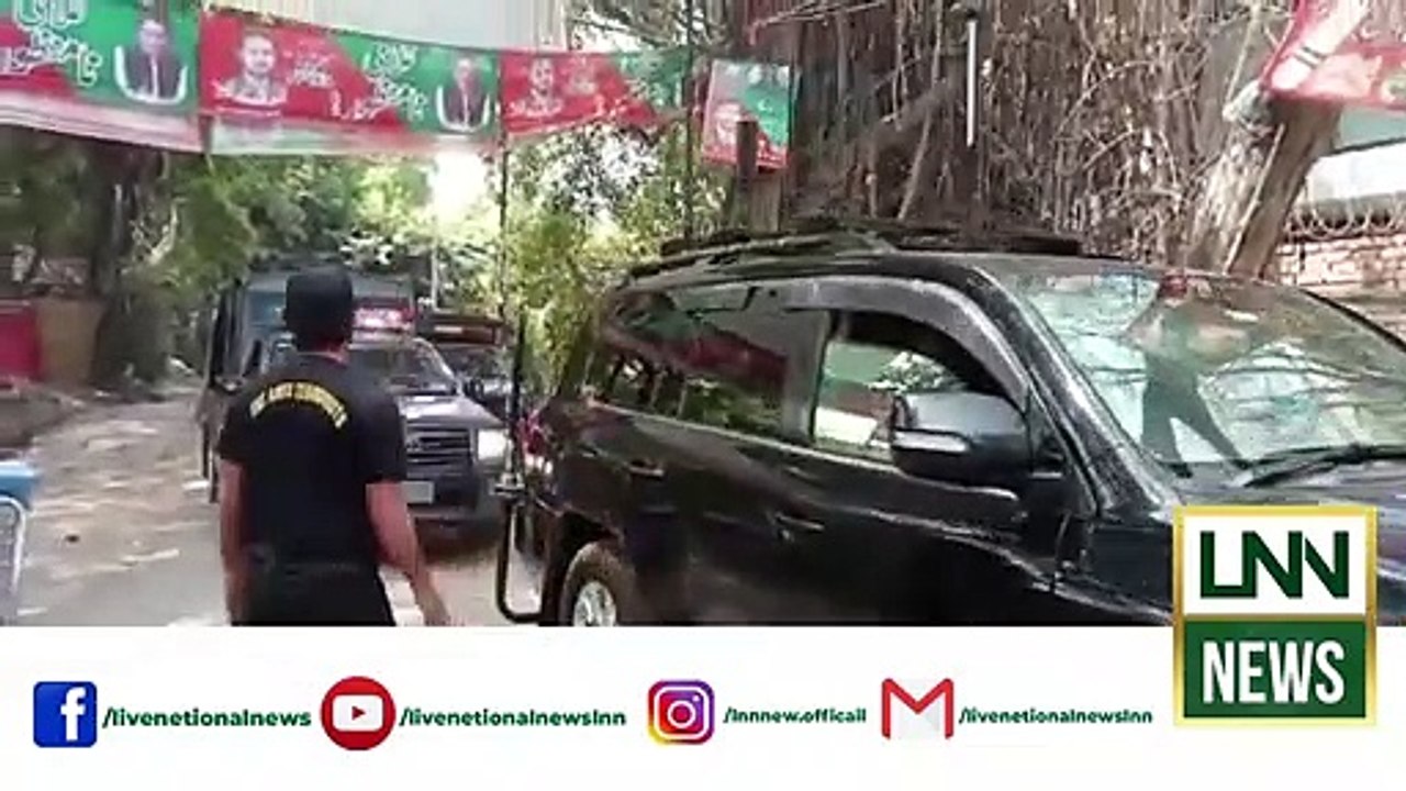 Chairman PTI Imran Khan leave for Lahore High Court from Zaman park | Lnn