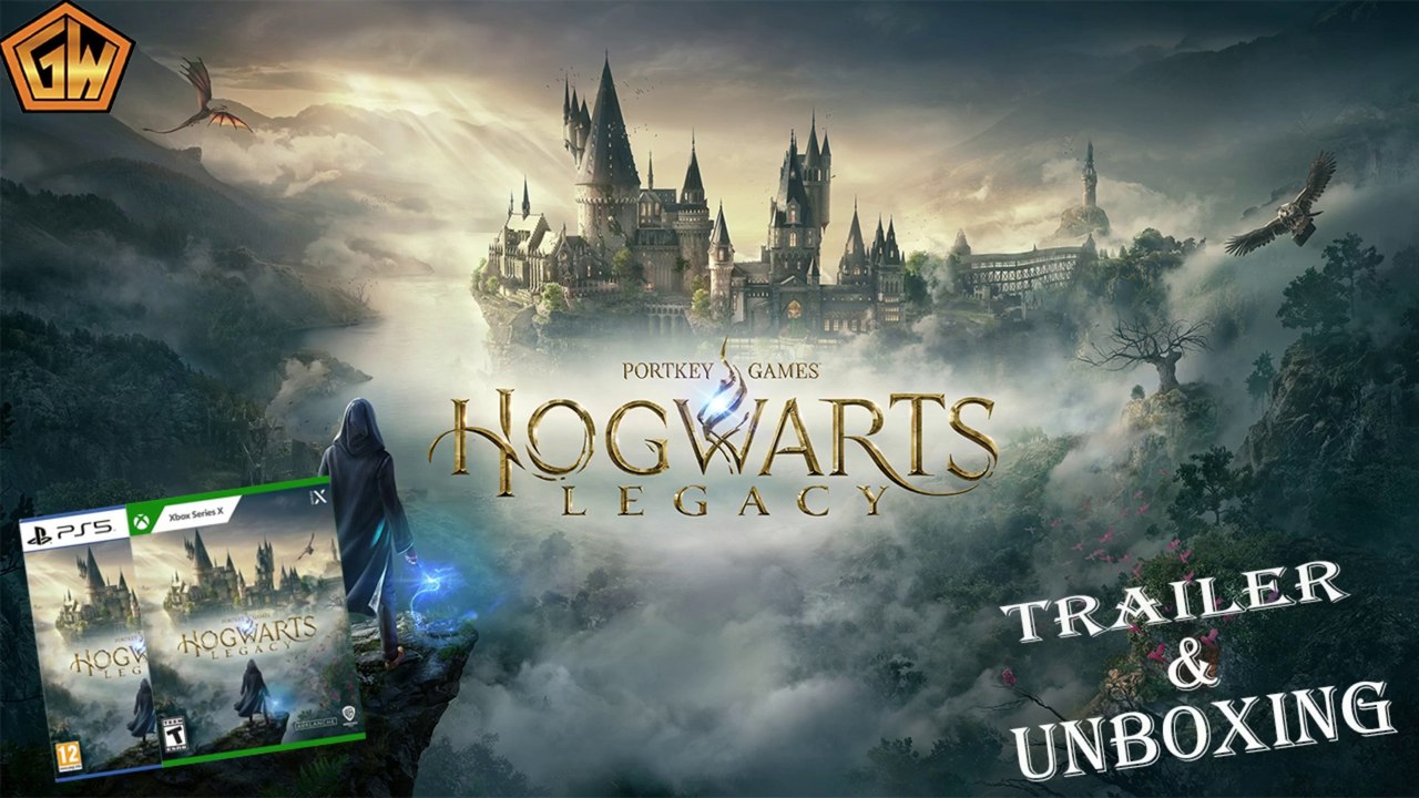 Hogwarts Legacy Trailer & Unboxing Ps5 XboxSX (GamesWorth)