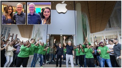 Apple Mumbai ... ముంబైలో తొలి Apple Store ప్రారంభం..| Telugu OneIndia