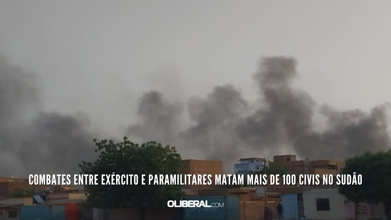 Combates entre exército e paramilitares matam mais de 100 civis no Sudão