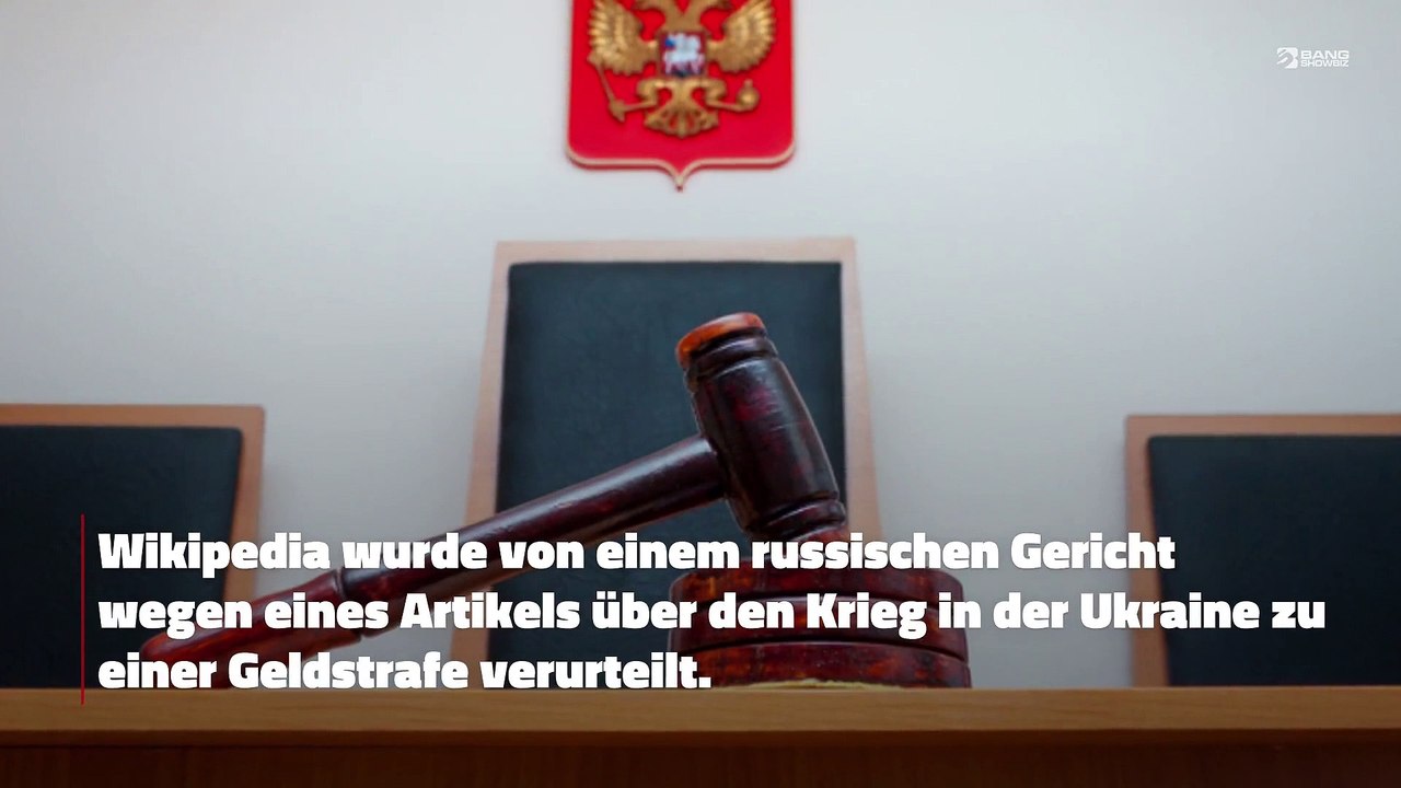 Russisches Gericht verurteilt Wikipedia wegen "falscher Informationen" zu einer Geldstrafe