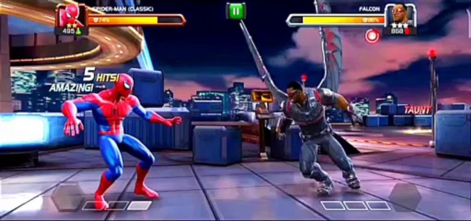 Spiderman Vs Falcon Amazing fighting video ✌️