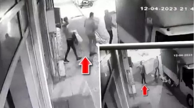 Kendisinin olduğunu söyleyerek Gaziantep'te ağır hasarlı binadaki eşyaları taşıtıp çalmış