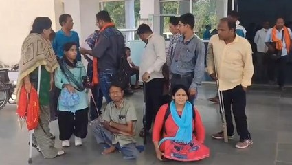 बालाघाट : महज 5 दिव्यांगों को कलेक्टर दर से कार्य देकर वाहवाही लूट रहा प्रशासन