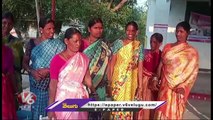 Upadi Hami Workers Protest For Pending Wages _ Lingojiguda _ Shivampet  _Medak _ V6 News