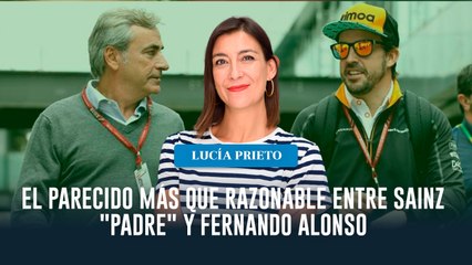 El parecido más que razonable entre Sainz "padre" y Fernando Alonso