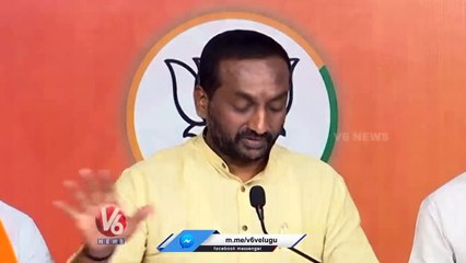 Raghunandan Rao Speaks About Fire Accident In Manopadu MRO Office _ V6 News