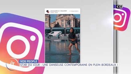 Le journal people : Star du jour : Une danseuse contemporaine en plein Bordeaux !