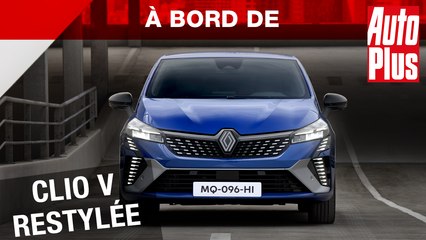 Renault CLIO 2023 Restylée : tout d'une grande ? - À bord de
