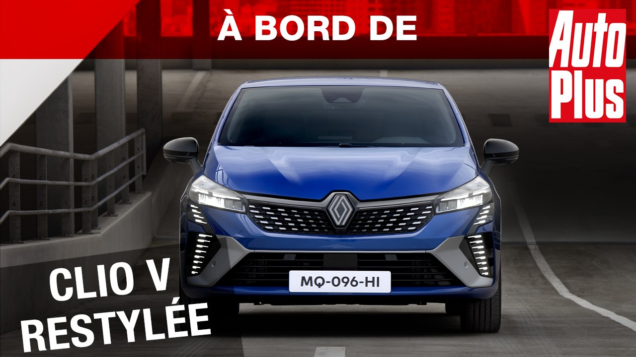 Renault CLIO 2023 Restylée : tout d'une grande ? - À bord de