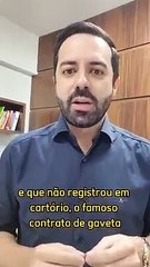 Vereador Mateus Barreto propõe projeto para regular imóveis com contrato de gaveta