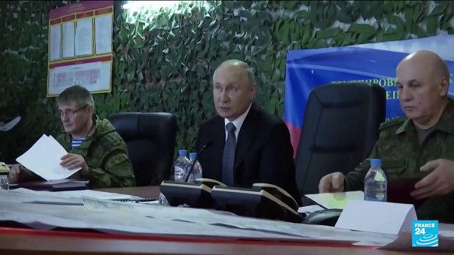 Ukraine : Vladimir Poutine s'est rendu à Kherson et à Louhansk