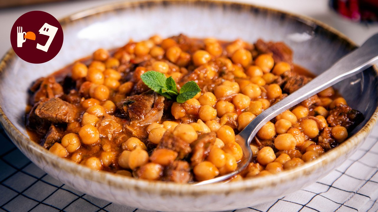 Garbanzos estilo turco
