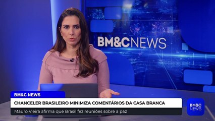 GOVERNO: CHANCELER BRASILEIRO MINIMIZA COMENTÁRIOS DA CASA BRANCA
