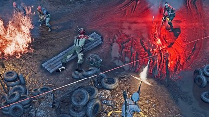 In Jagged Alliance 3 werden unsere Söldner von allen Seiten beschossen