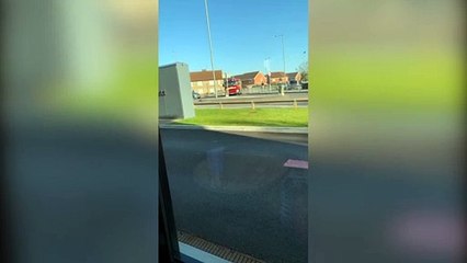 UK: Car crashes into drive-thru at McDonald’s