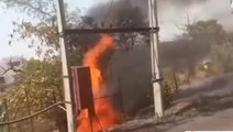 भोजपुर: बिजली ट्रांसफार्मर में भीषण आग लगने पर अग्निशमन विभाग ने पाया काबू, देखें खबर