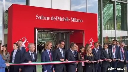 Al via il Salone del Mobile, Porro: il mondo torna a Milano