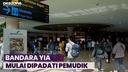 Jelang Lebaran, Bandara YIA Yogya Mulai Dipadati Pemudik
