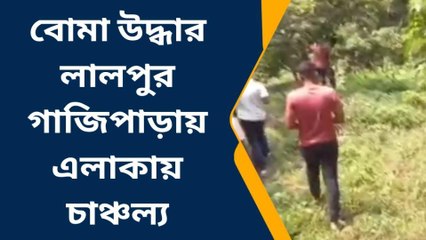 রায়দিঘী : লালপুর গাজিপাড়ায় বোমা উদ্ধার! এলাকায় চাঞ্চল্য