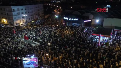 آلاف المصلين يحجون إلى مسجد حي ديور الجامع بالرباط لأداء تراويح ليلة القدر