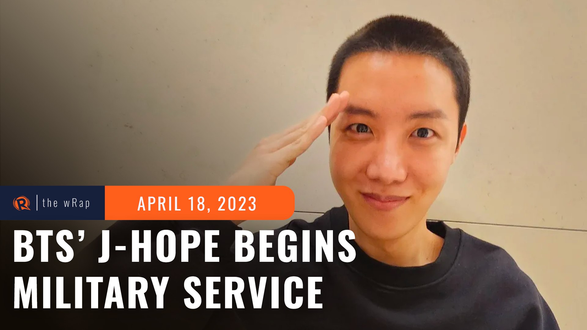 ⁣K-pop star BTS member J-Hope starts mandatory military service – media