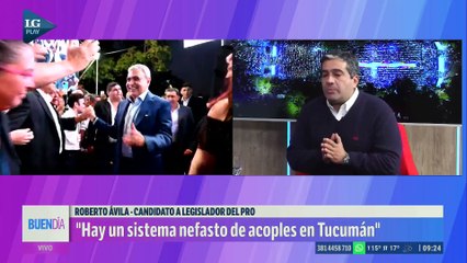 "En esta previa se ve un oficialismo asustado", sostuvo Roberto Ávila, candidato a legislador del PRO