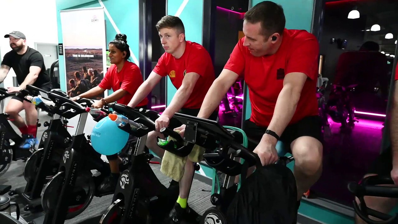 Army Reserve Unit Charity Cycle