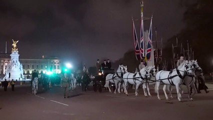 Erste Proben vor Krönung von Charles III. in London