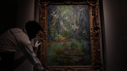 Une étude suggère que le travail de Monet illustre l'accélération de la pollution