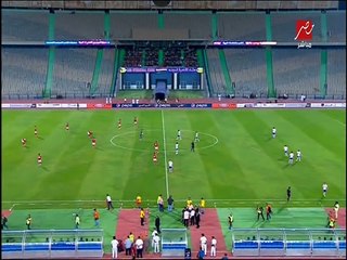 الشوط الأول من مباراة - الاهلى و الزمالك فى السوبر المصرى 2014م