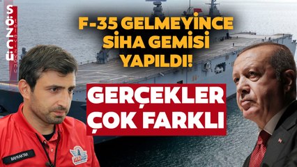 TCG Anadolu F-35 Gelmeyince SİHA Gemisi Oldu! Hayaller F-35 Gerçekler 'SİHA' Gemisi!