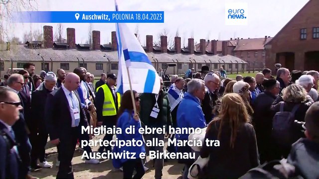 Germania, 35esimo anniversario della Marcia dei viventi ad Auschwitz-Birkenau con polacchi ed ebrei