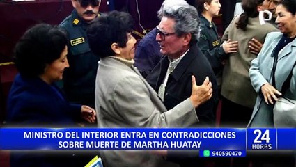 Vicente Romero: "En las próximas horas vamos a confirmar la muerte de Martha Huatay"