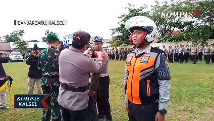 Operasi Ketupat Intan 2023, Polres Banjarbaru Layani Parkir Inap Gratis