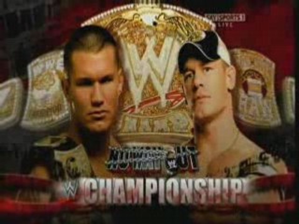 John Cena vs Randy Orton story before No Way Out 2008