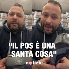 Commerciante difende il POS e risponde al collega