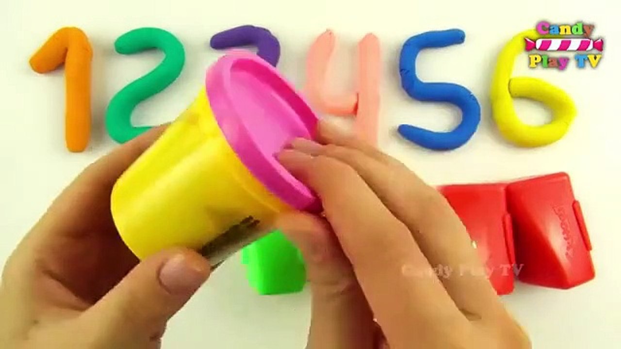 Learn Numbers 1 to 10 with Play Doh and Kinetic Sand _ Learn to Count 1 10 _ Counting for.mp4