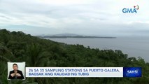 26 sa 35 sampling stations sa Puerto Galera, bagsak ang kalidad ng tubig | Saksi