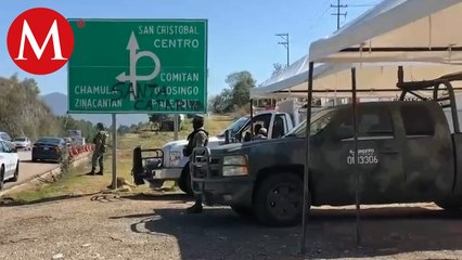 Refuerzan seguridad en San Cristóbal de las Casas tras asesinato de líder artesano