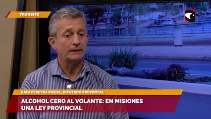 Alcohol cero al volante en Misiones una ley provincial