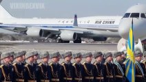China's XI JINPING LANDS IN MOSCOW to see Vladimir Putin