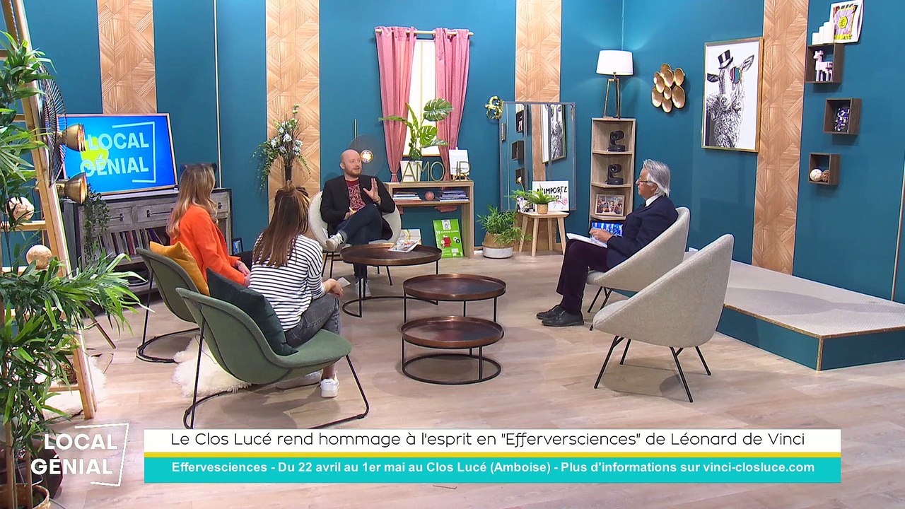 Local Génial - 18/04/2023 - Le Clos Lucé rend hommage à l'esprit en "Effeversciences" de Léonard de Vinci