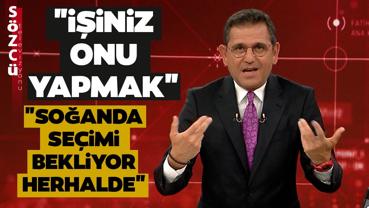 Tarihi Binaya AKP Afişi Dolduruldu! Fatih Portakal'dan İktidara Yol ve Soğan Çıkışı