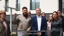 Rufián vuelve a usar competencias de la Generalitat para sus promesas electorales en Santa Coloma