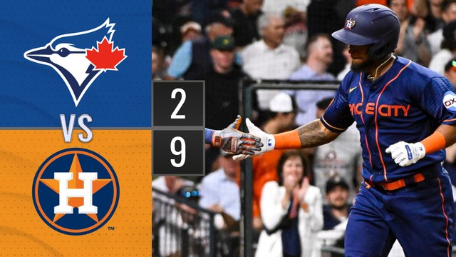 Resumen Azulejos de Toronto vs Astros de Houston | MLB 17-04-2023