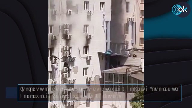 Infierno en un incendio en un hospital de China enfermos desesperados escapan por la ventana
