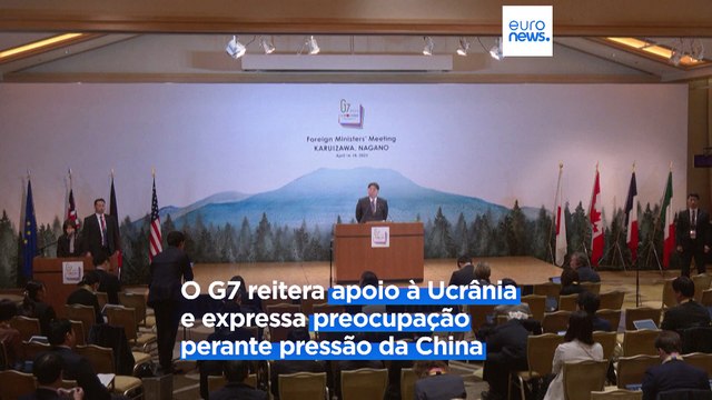 G7 deixa críticas e apelos a China, Rússia e Sudão