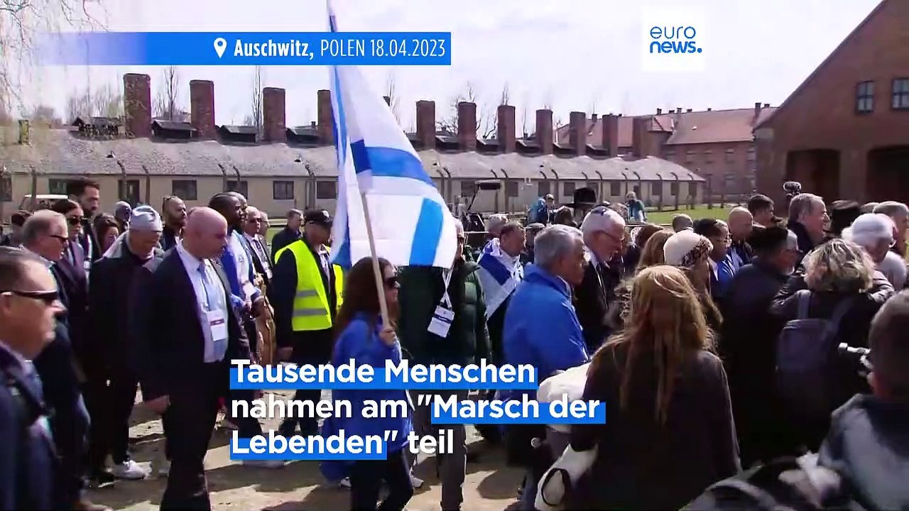 'Marsch der Lebenden': Israel gedenkt der Opfer des Holocaust