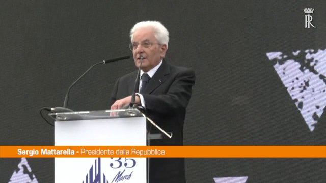 Olocausto, Mattarella La memoria rimane un monito perenne